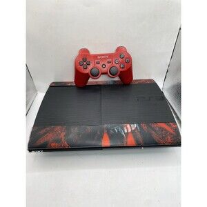 Sony PlayStation 3 Ps3 Super Slim 500GB W Digital Games Silent Hill, Saw 2 more